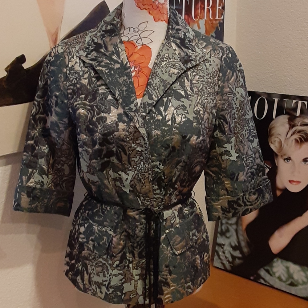 LAFAYETTE 148 PETITE SUMMER BLAZER 10